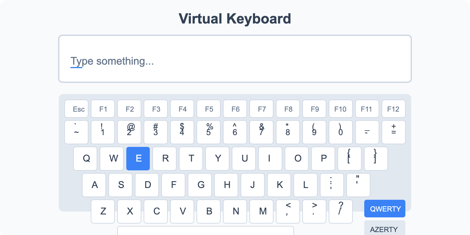 Virtual Keyboard - Lurki